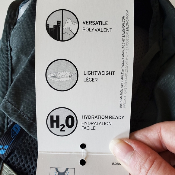 Salomon Trail 10 Ultralight Hiking Backpack - Picture 6 of 8